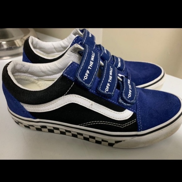 Classic Old Skool Classic Vans Blue/Black Sneakers Classic Design - Picture 10 of 10